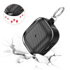 Θήκη Σιλικόνης Sonique Carbon Brushed για AirPods 3 Μαύρο