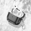 Θήκη Σιλικόνης Sonique Carbon Brushed για AirPods 3 Μαύρο