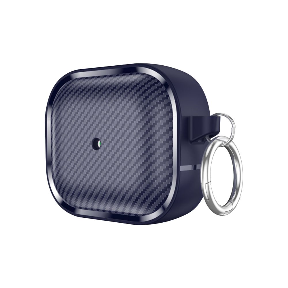 Θήκη Σιλικόνης Sonique Carbon Brushed για AirPods 3 Μπλε Σκούρο