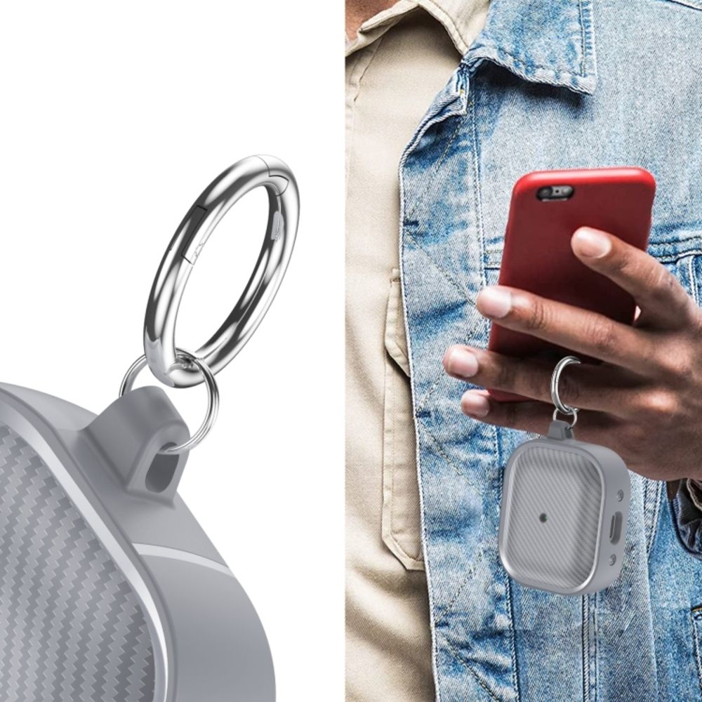 Θήκη Σιλικόνης Sonique Carbon Brushed για AirPods 3 Σκούρο Γκρι