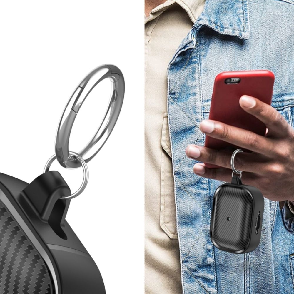 Θήκη Σιλικόνης Sonique Carbon Brushed για AirPods Pro Μαύρο