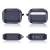 Θήκη Σιλικόνης Sonique Carbon Brushed για AirPods Pro 2 Μπλε Σκούρο