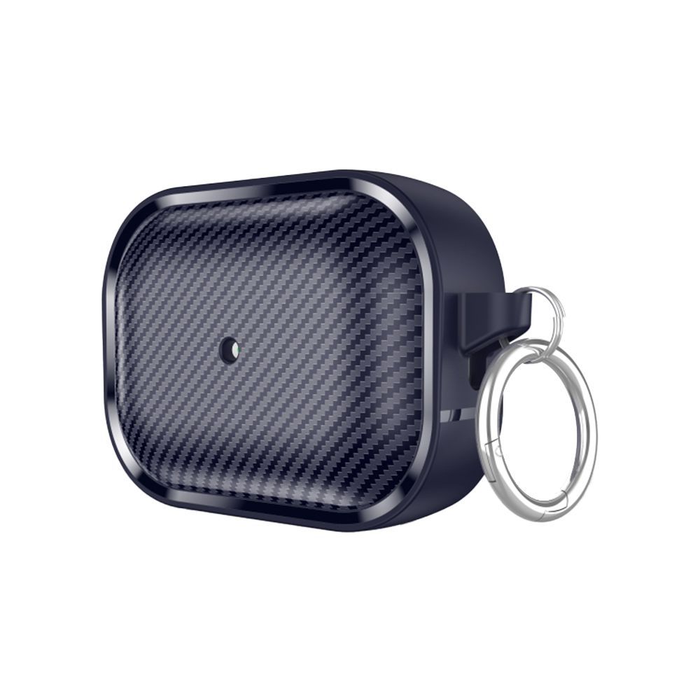 Θήκη Σιλικόνης Sonique Carbon Brushed για AirPods Pro 2 Μπλε Σκούρο
