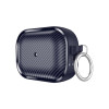Θήκη Σιλικόνης Sonique Carbon Brushed για AirPods Pro 2 Μπλε Σκούρο