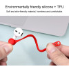 Earhooks Σιλικόνης Sonique Soft Touch για AirPods 1/2 Λευκό