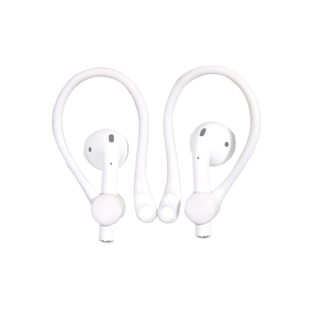 Earhooks Σιλικόνης Sonique Soft Touch για AirPods 1/2 Λευκό