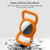 Θήκη Σιλικόνης Sonique Soft Touch Κολλάρου Κατοικιδίου για AirTag Μαύρο