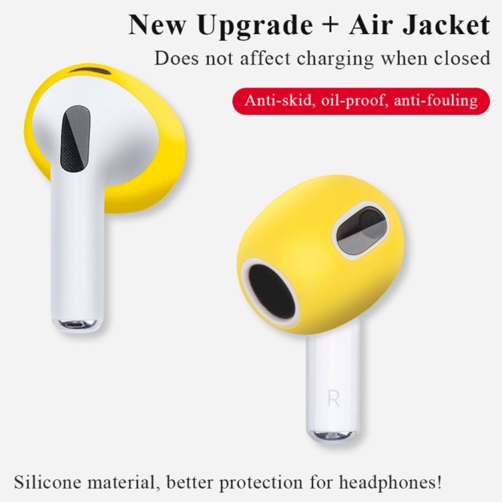 Καλύμματα Σιλικόνης Sonique Soft Touch για AirPods 3 Λευκό