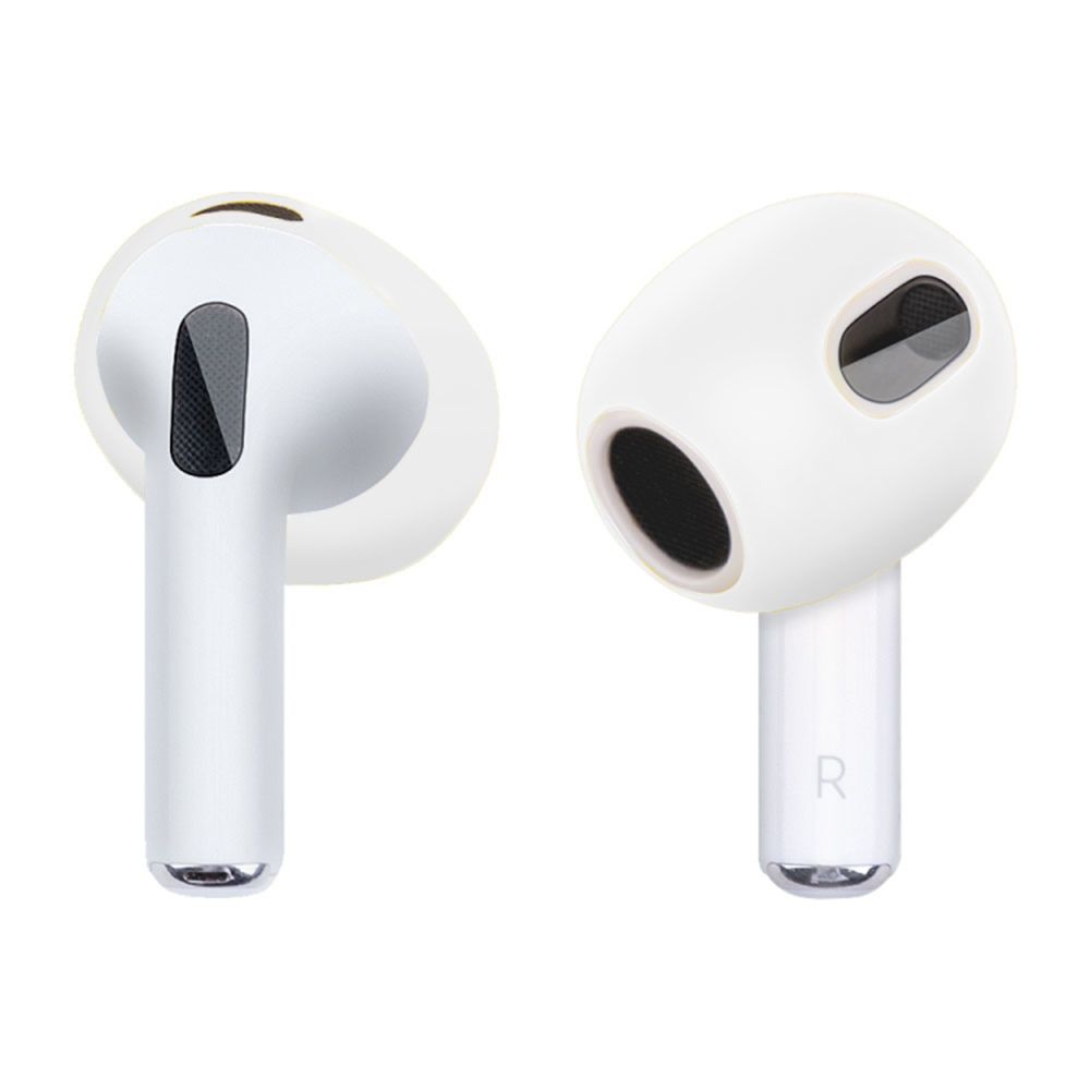 Καλύμματα Σιλικόνης Sonique Soft Touch για AirPods 3 Λευκό