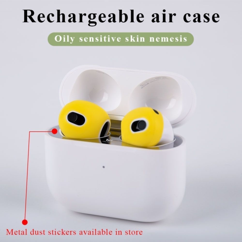 Καλύμματα Σιλικόνης Sonique Soft Touch για AirPods 3 Λευκό