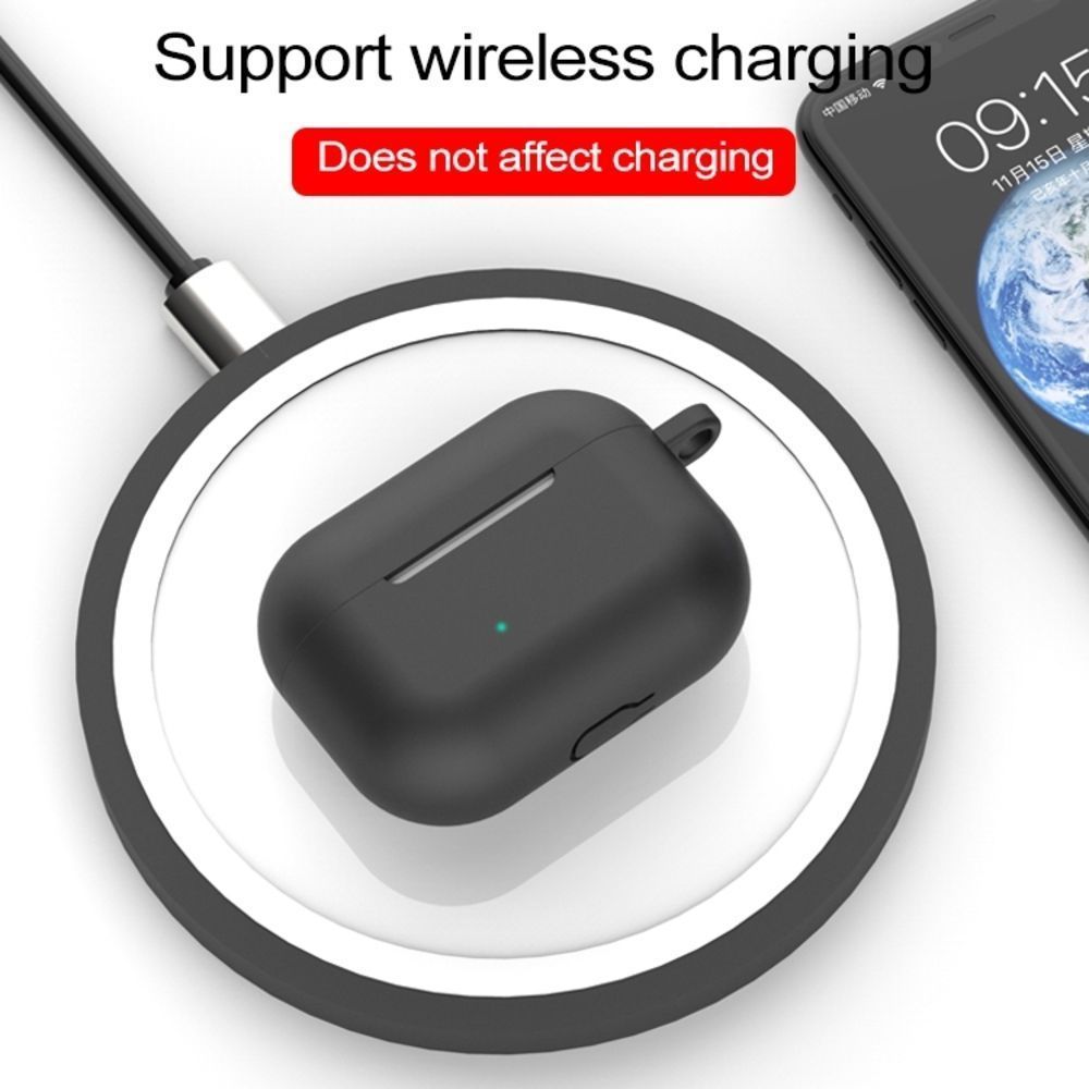 Σετ 5 σε 1 Sonique Soft Touch  για AirPods Pro Λευκό