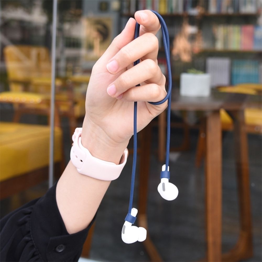 Σετ 5 σε 1 Sonique Soft Touch  για AirPods Pro Λευκό