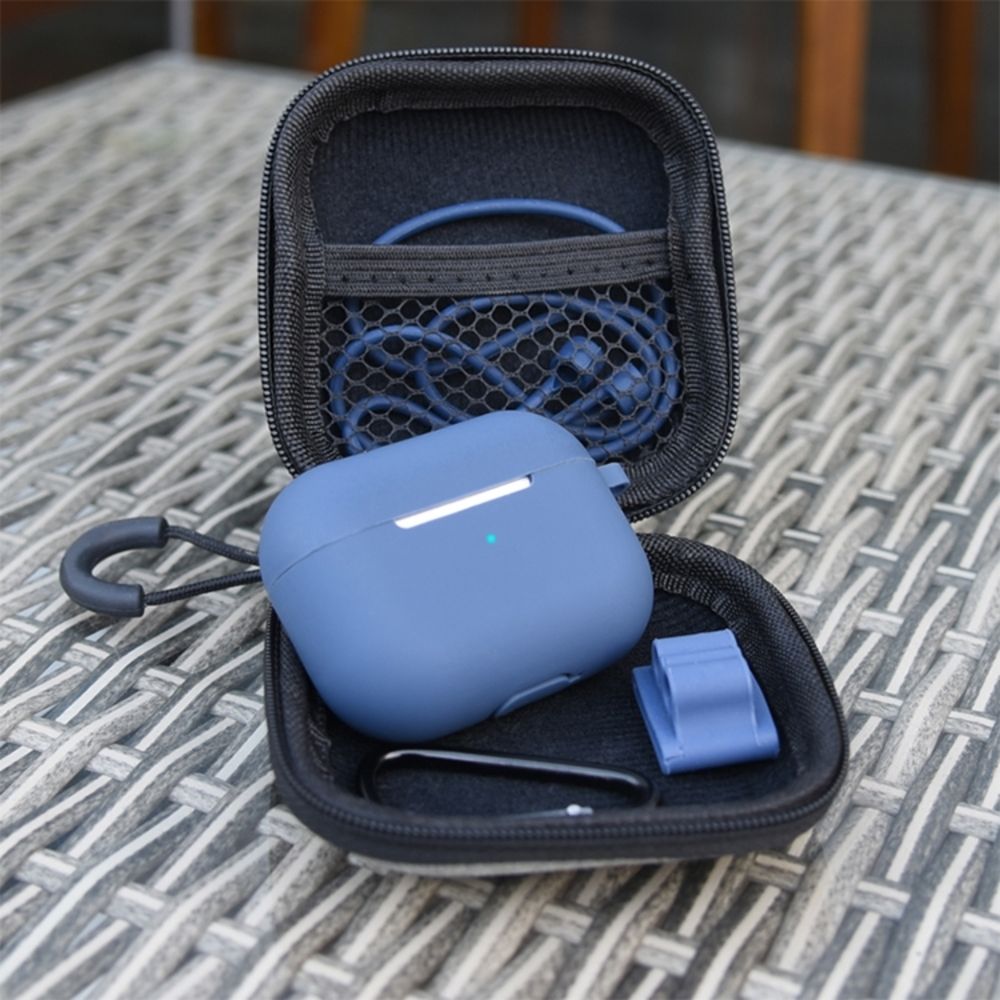 Σετ 5 σε 1 Sonique Soft Touch  για AirPods Pro Μαύρο