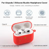 Σετ 5 σε 1 Sonique Soft Touch για AirPods 3 Λευκό