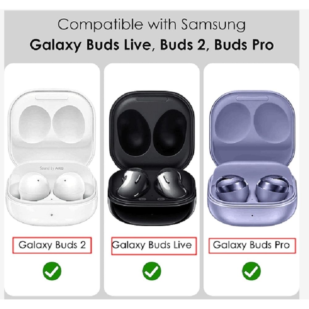 Θήκη Σιλικόνης Sonique Heavy Armor για Samsung Galaxy Buds Live/ Buds 2/ Buds Pro/ Buds 2 Pro Μπλέ
