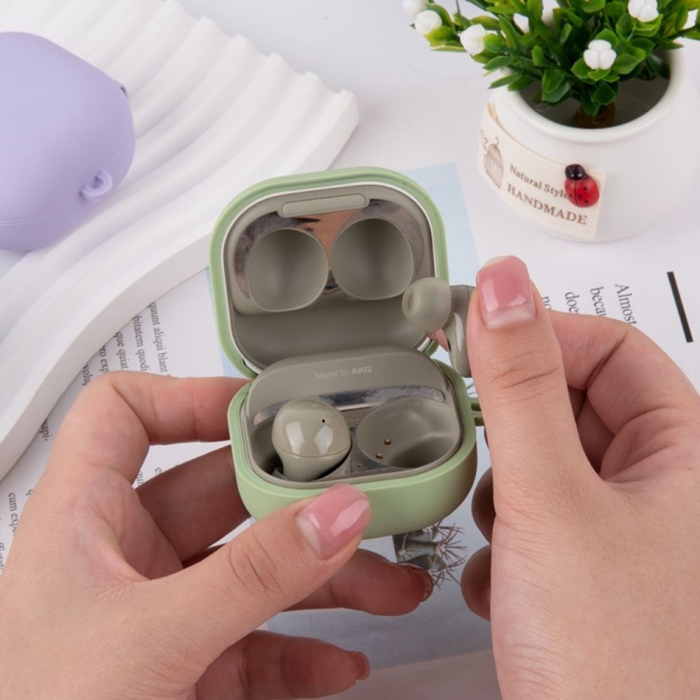 Θήκη Σιλικόνης Soft Touch  Sonique για Samsung Galaxy Buds Live/ Buds Pro/ Buds 2 Pro Μαύρο