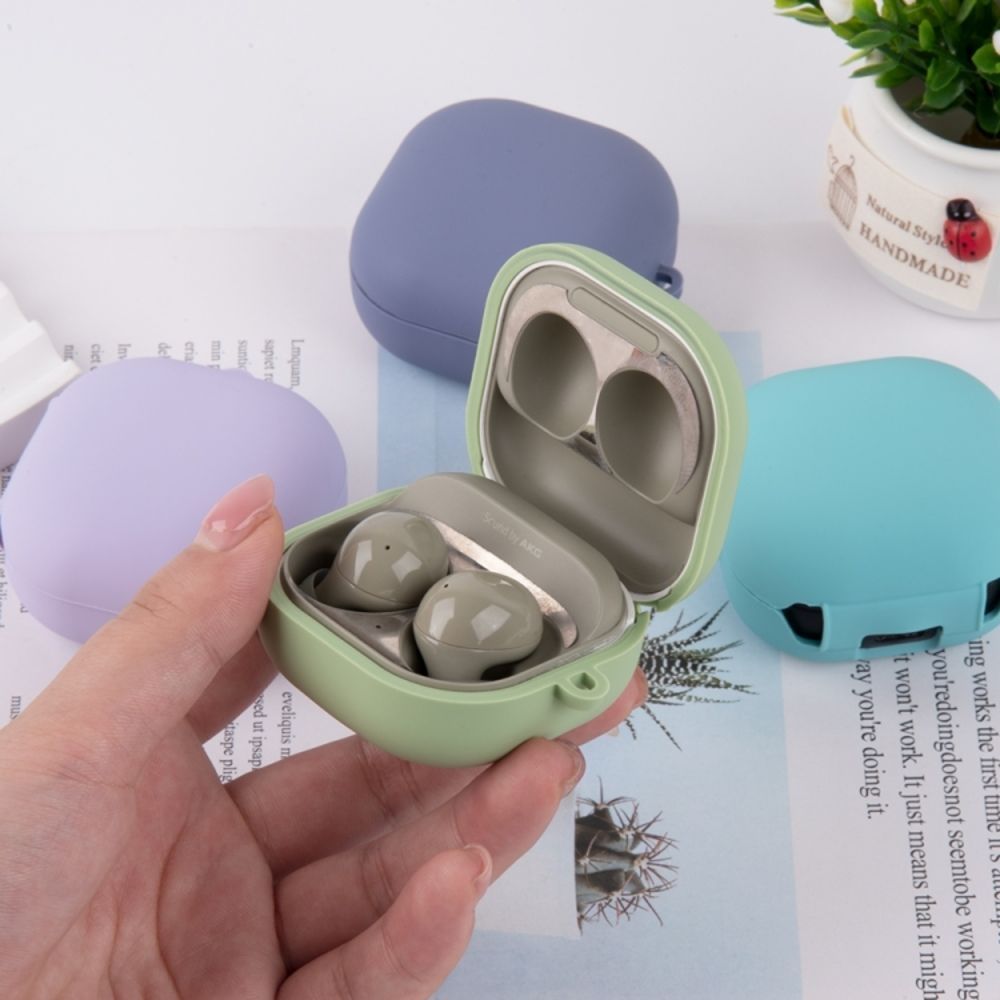Θήκη Σιλικόνης Soft Touch  Sonique για Samsung Galaxy Buds Live/ Buds Pro/ Buds 2 Pro Μπλε Σκούρο