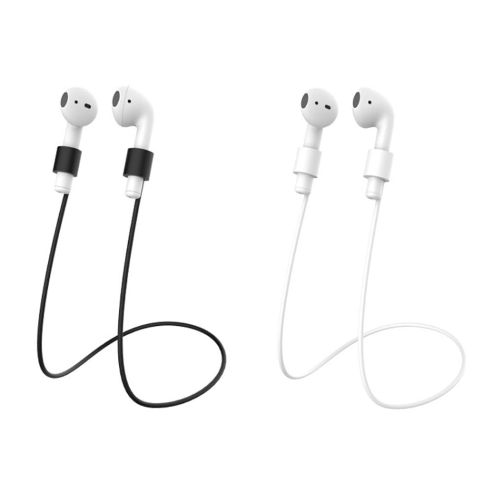 Σετ 7 σε 1 Sonique Soft Touch για AirPods 1/2 Λευκό