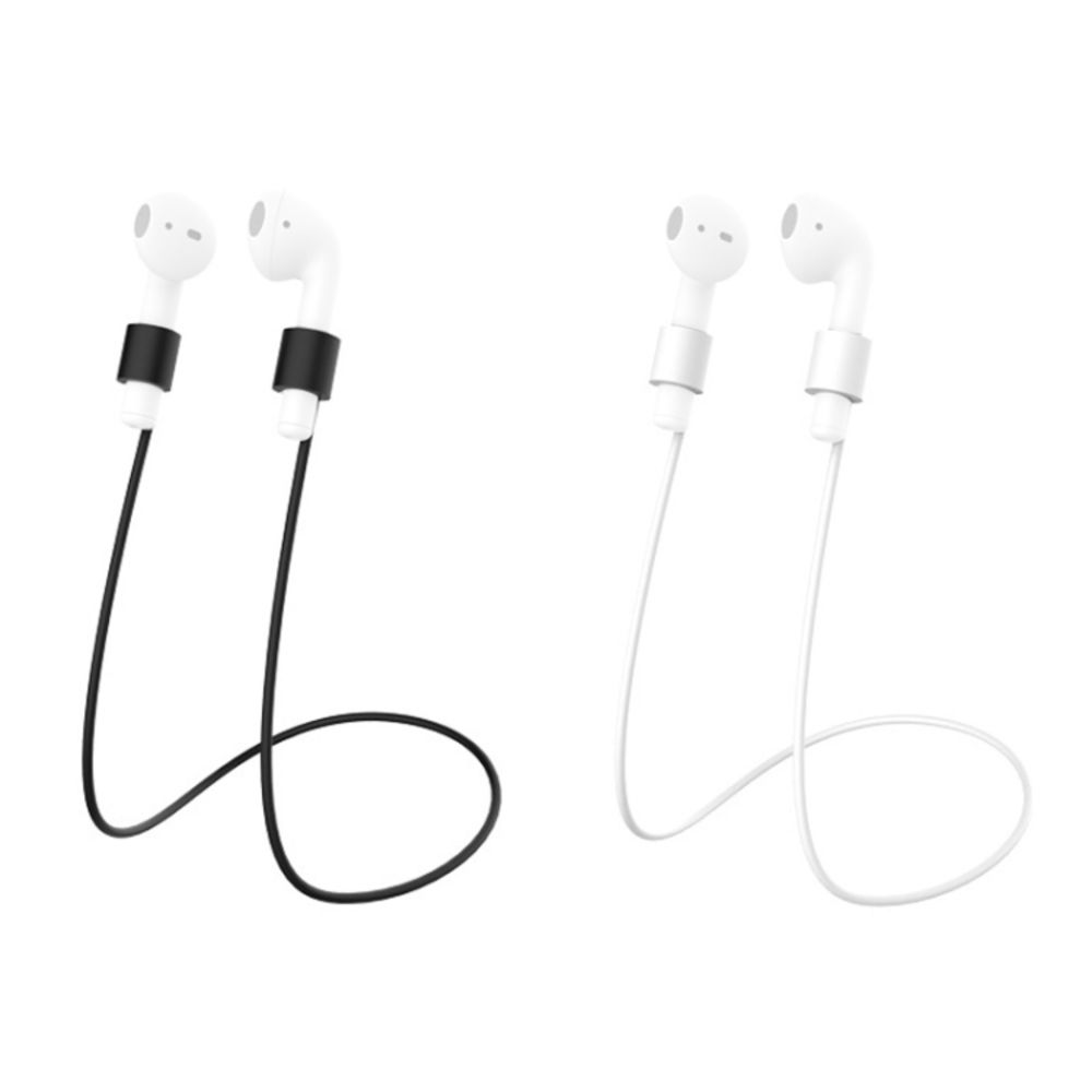 Σετ 7 σε 1 Sonique Soft Touch για AirPods 1/2 Μαύρο