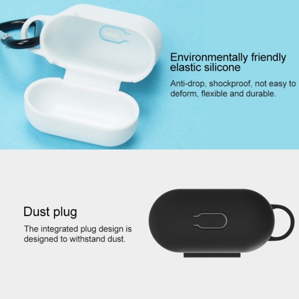 Σετ 7 σε 1 Sonique Soft Touch για AirPods 1/2 Μαύρο
