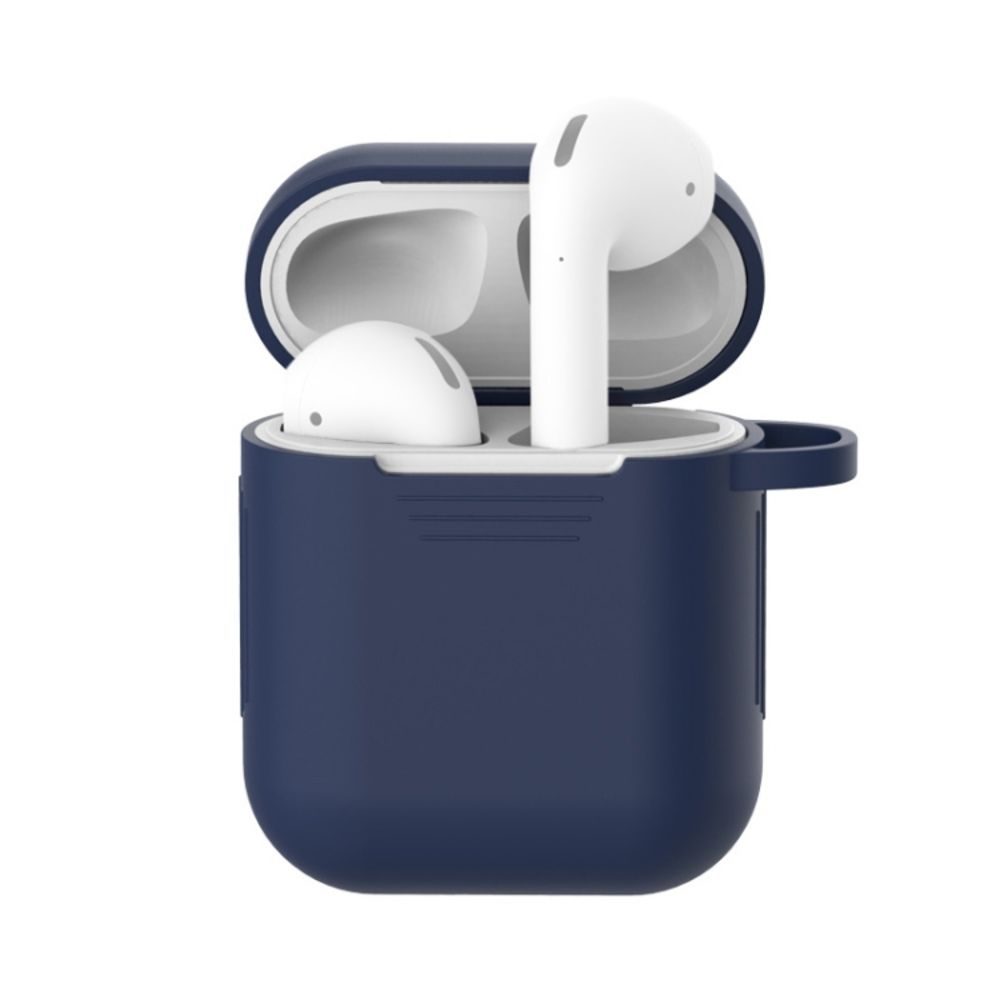 Σετ 7 σε 1 Sonique Soft Touch για AirPods 1/2 Μπλέ