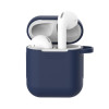 Σετ 7 σε 1 Sonique Soft Touch για AirPods 1/2 Μπλέ