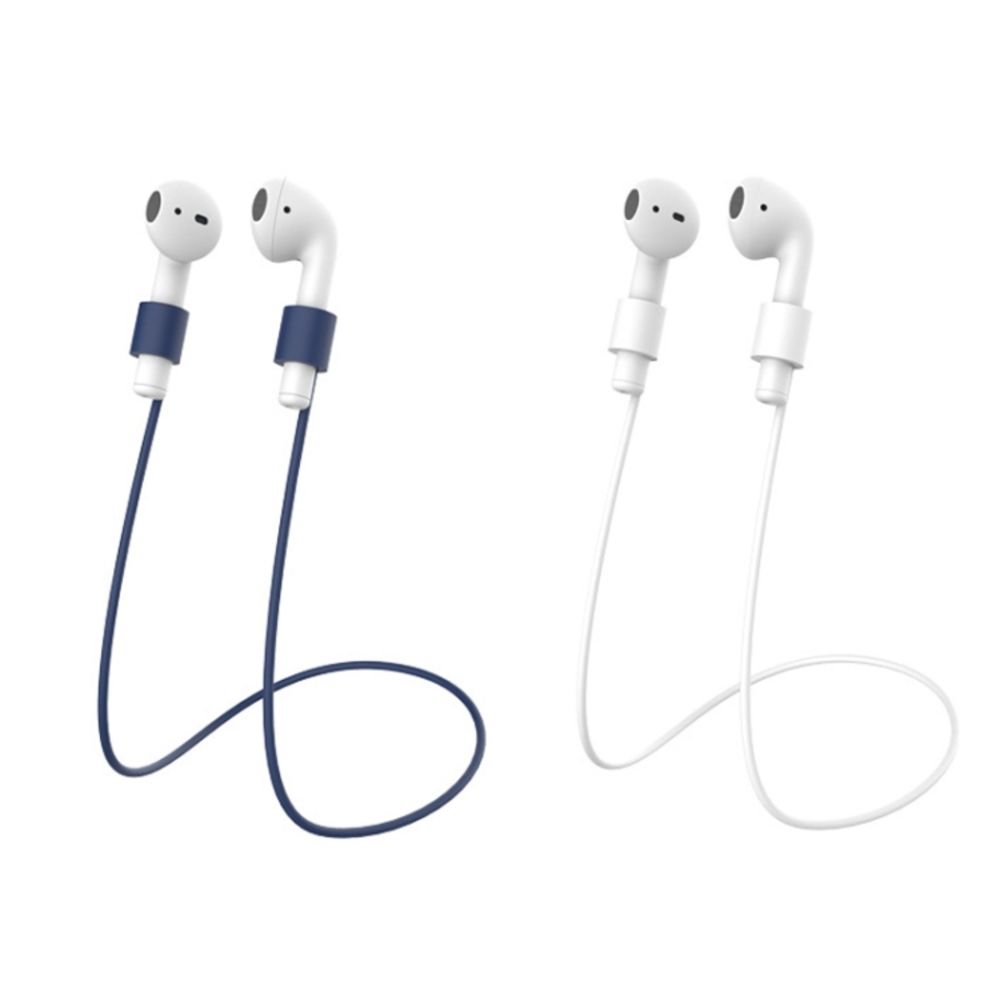 Σετ 7 σε 1 Sonique Soft Touch για AirPods 1/2 Μπλέ