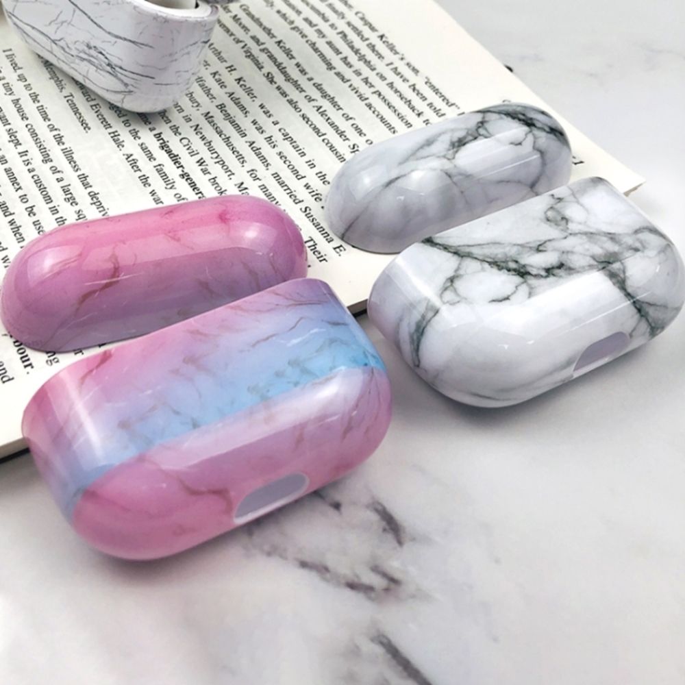Θήκη Sonique PC Marble για AirPods Pro Λευκό