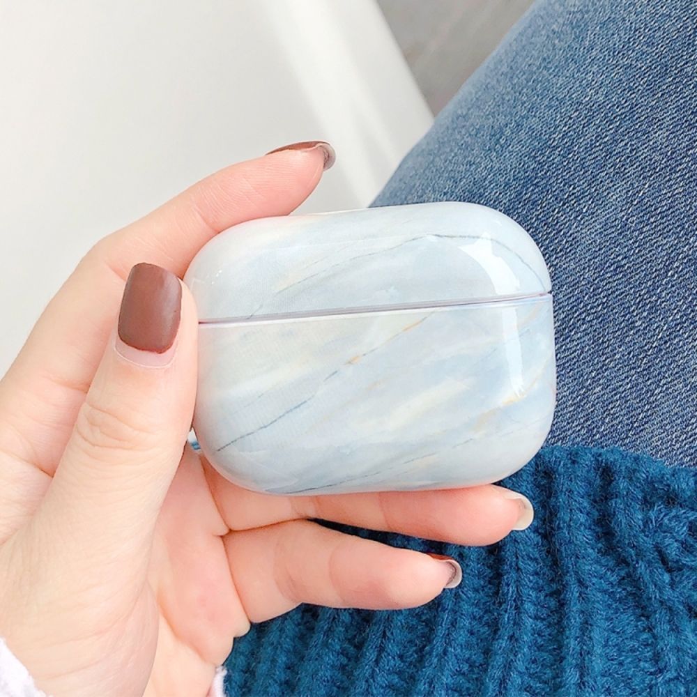 Θήκη Sonique PC Marble για AirPods Pro 2 Λευκό