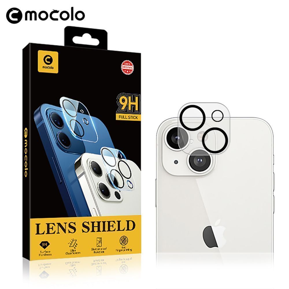 Προστασία Κάμερας Mocolo Lens Full Cover Apple iPhone 15 / iPhone 15 Plus Black