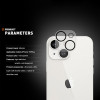 Προστασία Κάμερας Mocolo Lens Full Cover Apple iPhone 15 / iPhone 15 Plus Black