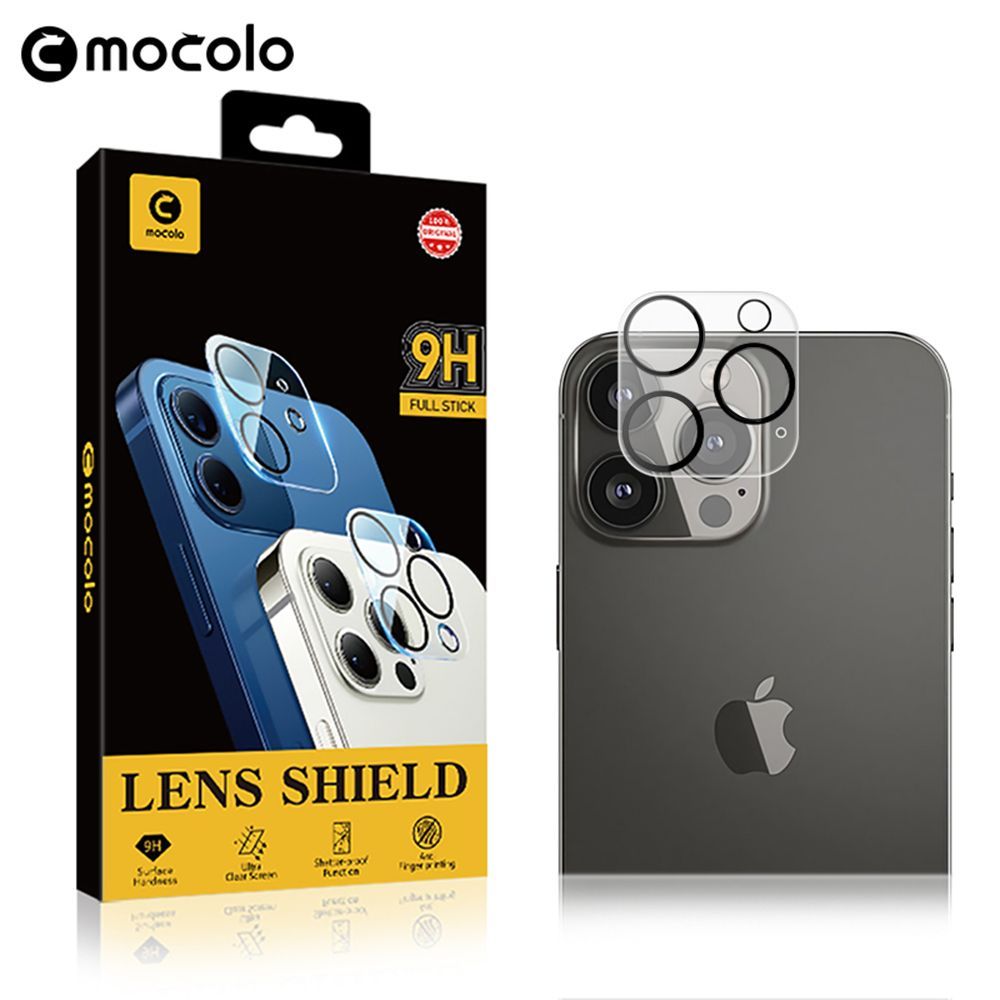 Προστασία Κάμερας Mocolo Lens Full Cover Apple iPhone 15 Pro / iPhone 15 Pro Max Black