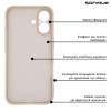 Θήκη Σιλικόνης My Colors Sonique Apple iPhone 15 Μπεζ