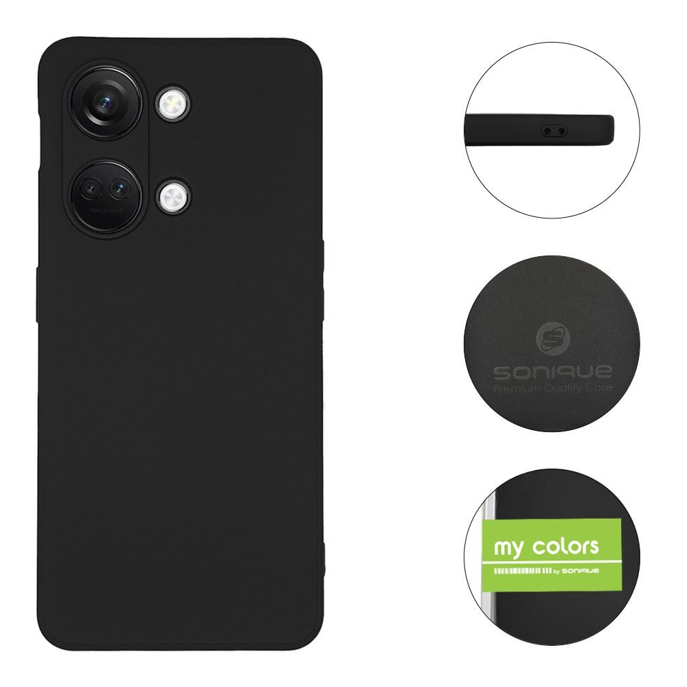 Θήκη Σιλικόνης My Colors Sonique OnePlus OnePlus Nord 3 5G Μαύρο