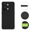 Θήκη Σιλικόνης My Colors Sonique OnePlus OnePlus Nord 3 5G Μαύρο