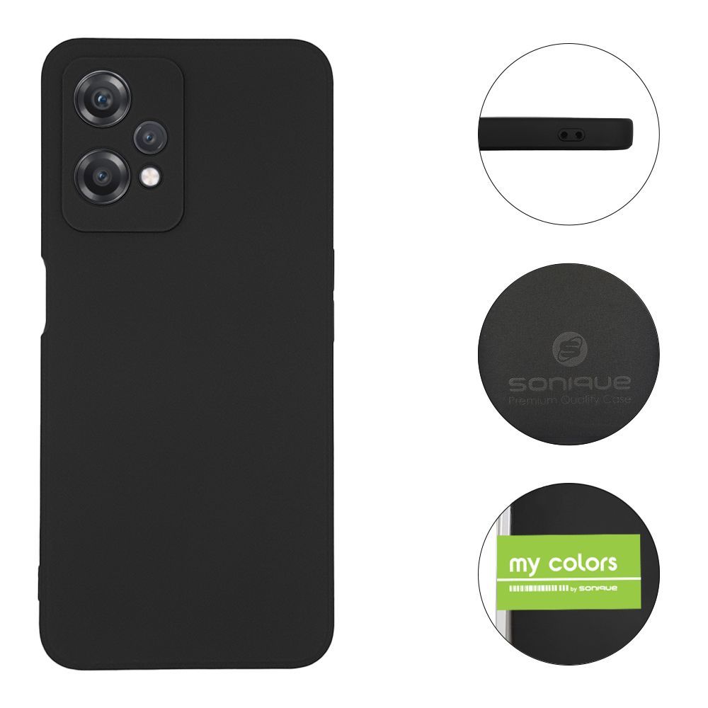 Θήκη Σιλικόνης My Colors Sonique OnePlus OnePlus Nord CE 2 Lite 5G Μαύρο