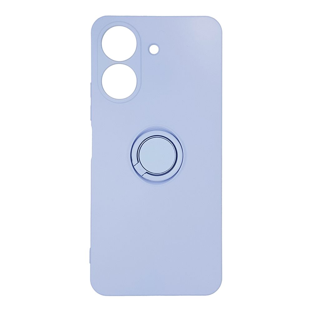 Θήκη Σιλικόνης Ring Case Xiaomi Redmi 13C 4G / Poco C65 4G Λιλά