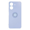 Θήκη Σιλικόνης Ring Case Xiaomi Redmi 13C 4G / Poco C65 4G Λιλά