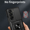 Θήκη Ring Armor CamPro Sonique για Samsung (Large Hole) Galaxy Z Fold 5 Μαύρο