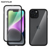 Μαγνητική Μεταλλική Θήκη 360° Full Protector Sonique για Apple iPhone 14 Μαύρο