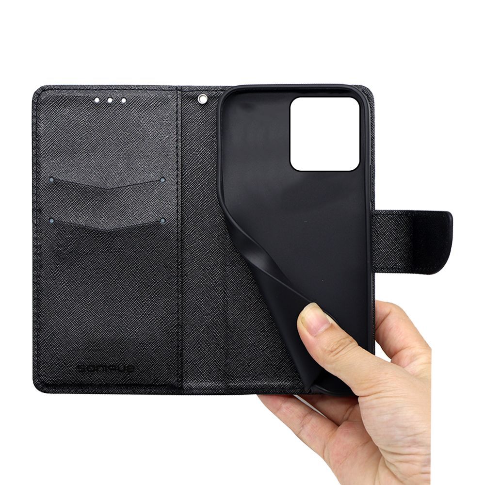 Θήκη Πορτοφόλι Sonique Trend Wallet Realme C51 / Realme C53 / Realme Note 50 4G Μαύρο