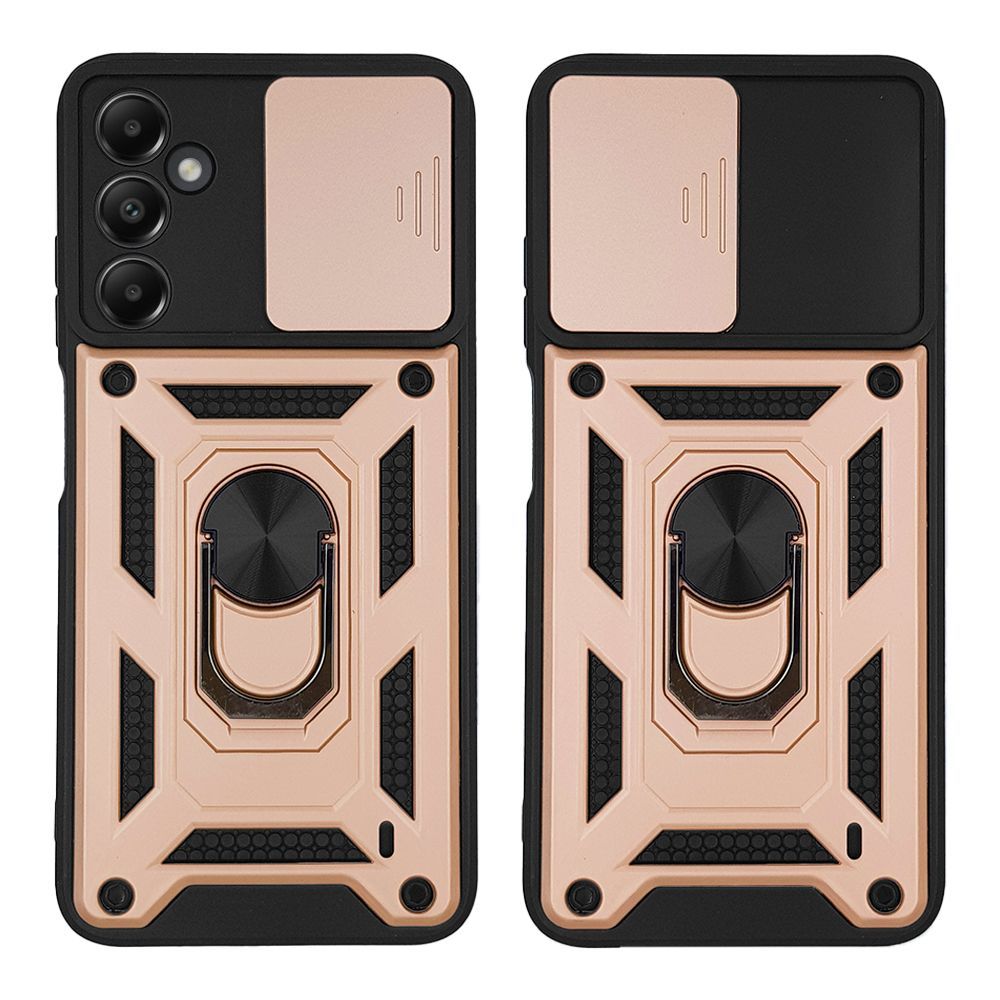 Θήκη Ring Armor CamPro Sonique για Samsung Galaxy A05s 4G Ροζ Χρυσό