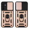 Θήκη Ring Armor CamPro Sonique για Samsung Galaxy A15 4G / Galaxy A15 5G Ροζ Χρυσό