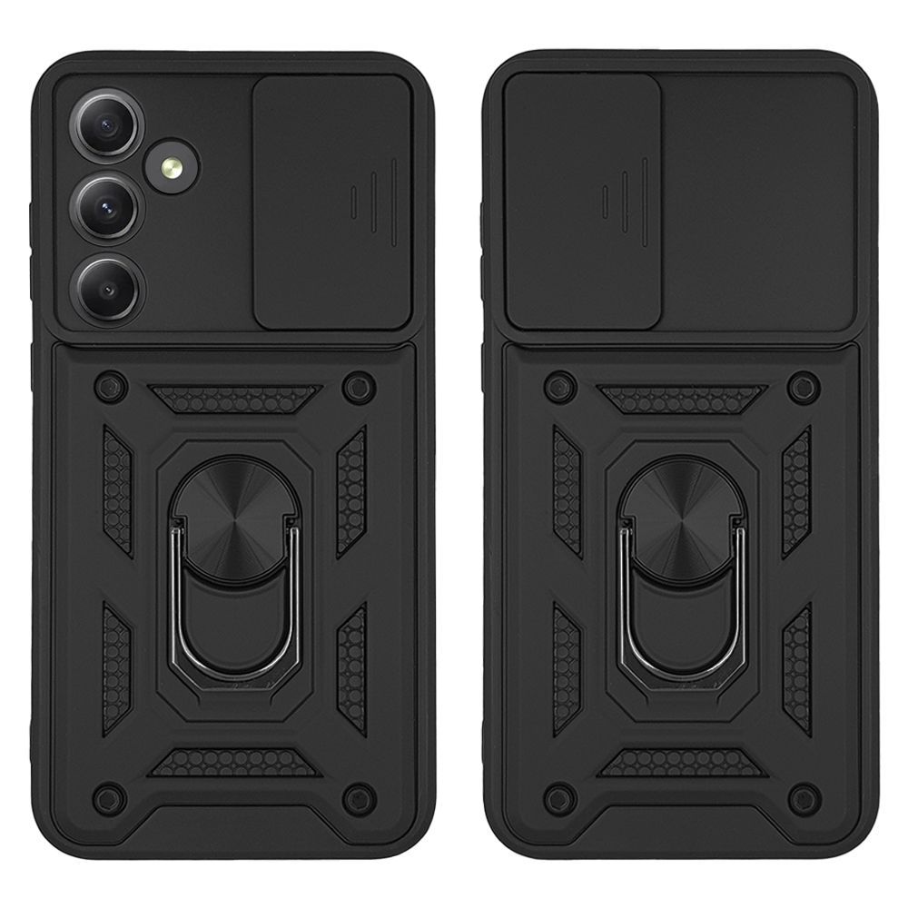 Θήκη Ring Armor CamPro Sonique για Samsung Galaxy A35 5G Μαύρο