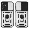 Θήκη Ring Armor CamPro Sonique για Samsung Galaxy A55 5G Ασημί