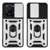 Θήκη Ring Armor CamPro Sonique για Xiaomi Xiaomi 13T 5G / Xiaomi 13T Pro 5G Ασημί