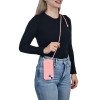 Θήκη Σιλικόνης με Κορδόνι CarryHang Sonique Xiaomi Redmi Note 13 Pro 5G / Poco X6 5G Ροζ