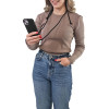 Θήκη Σιλικόνης με Κορδόνι CarryHang Sonique Xiaomi Xiaomi 14 Μαύρο
