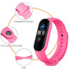 Λουράκι Σιλικόνης Sonique Color για Xiaomi Mi Band 5/6 Μπλε Σκούρο
