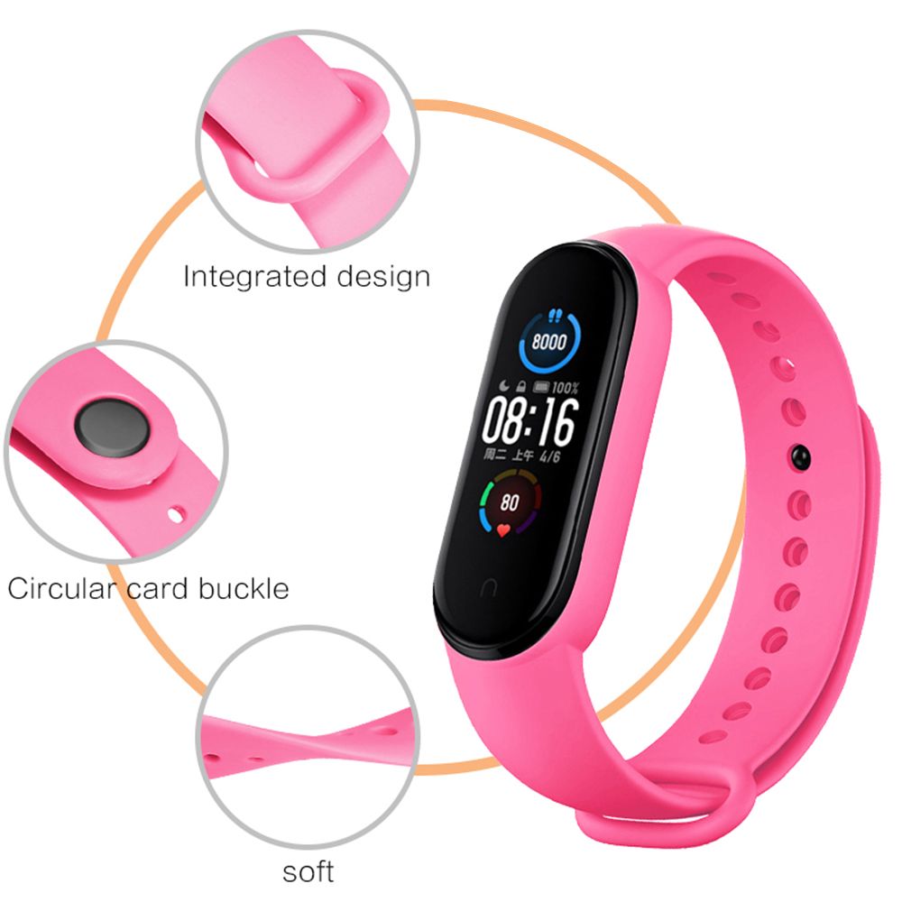 Λουράκι Σιλικόνης Sonique Color για Xiaomi Mi Band 3/4 Μπλε Σκούρο